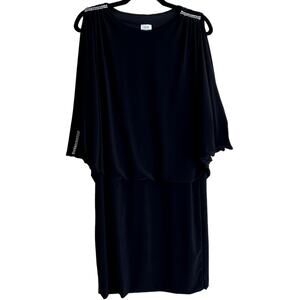 Caché Women Size Small Dress Mini Dress Black Party Event LBD Revenge Holiday